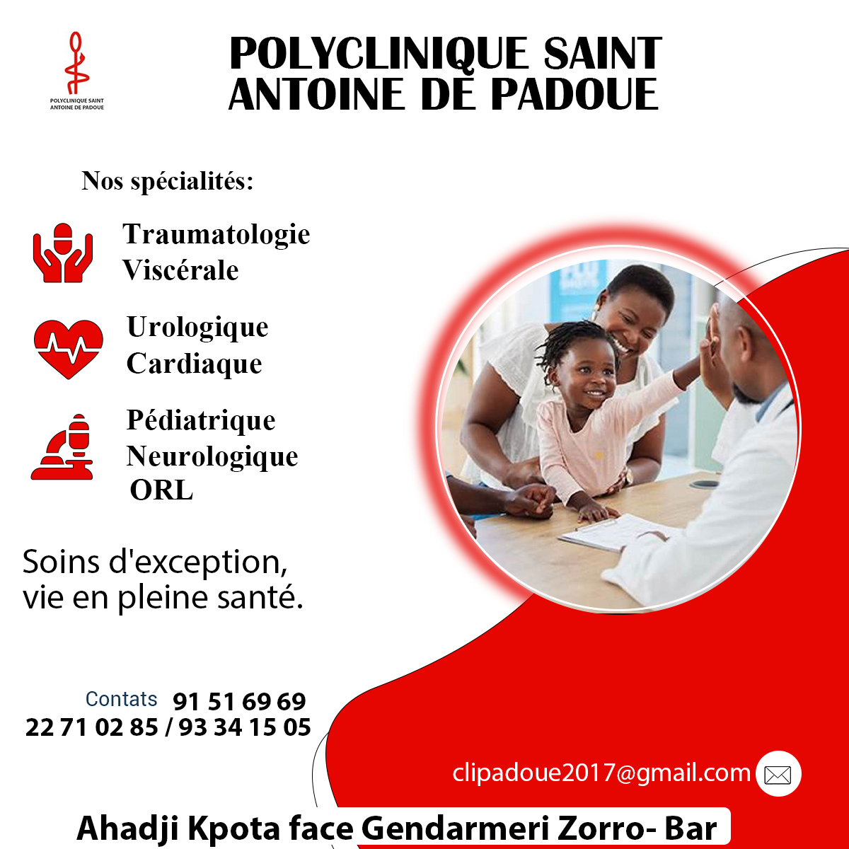 POLYCLINIQUE SAINT ANTOINE DE PADOUE
